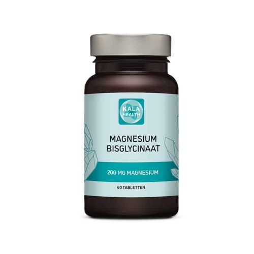 60 tabletten Kala Health Magnesium Bisglycinaat 200 mg
