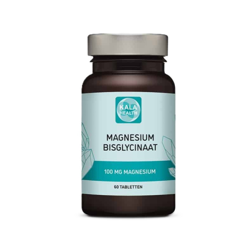 60 tabletten Kala Health Magnesium Bisglycinaat 100 mg