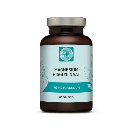 180 tabletten Kala Health Magnesium Bisglycinaat 100 mg