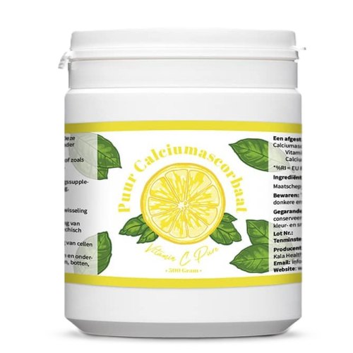 Kala Health Vitamine C (Calciumascorbaat) Poeder 500 Gramm
