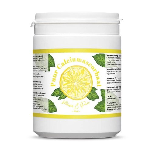 Kala Health Vitamine C (Calciumascorbaat) Poeder 1000 Gramm