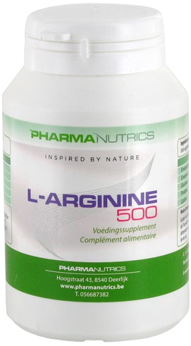 60 capsules PharmaNutrics L-Arginine 500