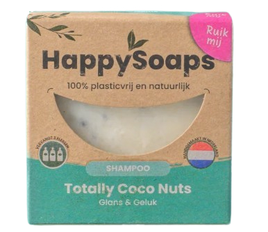 70 gram HappySoaps Totally Coco Nuts Shampoo Bar