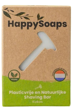 80 gram HappySoaps Kokos Shaving Bar