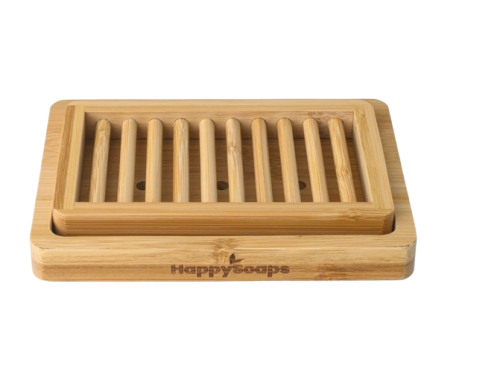 HappySoaps Shampoo Bar- en Zeephouder Met Uitlekbakje  12 Gramm