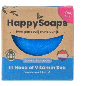 70 gram HappySoaps In Need Of Vitamin Sea Body & Shampoo