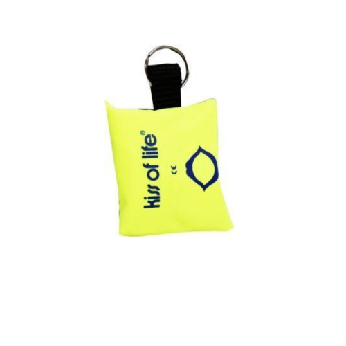 1 set Kiss of Life Kiss Of Life Sleutelhanger met Beademingsdoekje