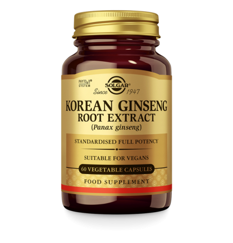 50 capsules Solgar Korean Ginseng