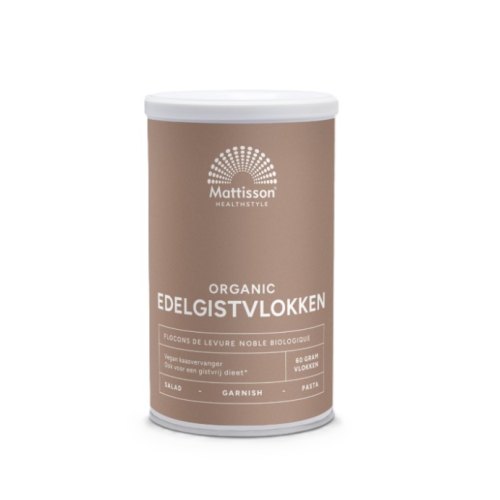 Mattisson Edelgistvlokken Biologisch 60 Gramm
