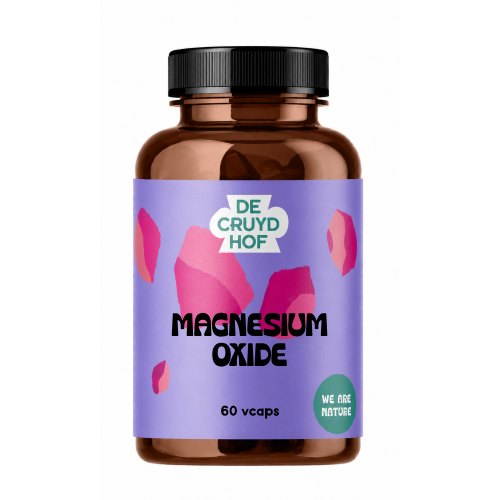 60 Vcaps De Cruydhof Magnesium Oxide 300 mg