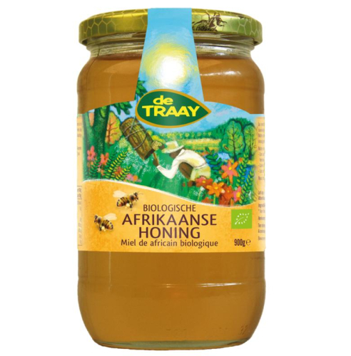 900 gram De Traay Afrikaanse Honing Biologisch
