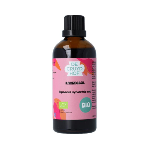 100 ml De Cruydhof Dipsacus Sylvestris Rad / Kaardebol Biologisch