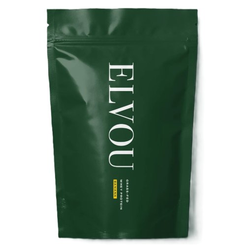 Elvou Grass-Fed Whey Protein Banana 1000 Gramm