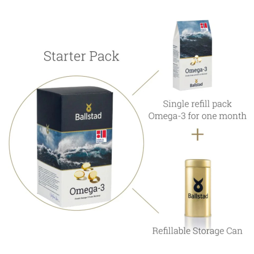 Ballstad Omega-3 Startpakket 93 capsules