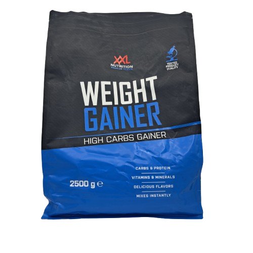 2500 Gramm XXL Nutrition Weight Gainer Chocolade Hazelnoot
