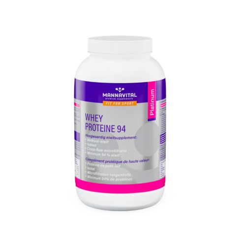 Mannavital Whey Proteine 94 Platinum 900 Gramm