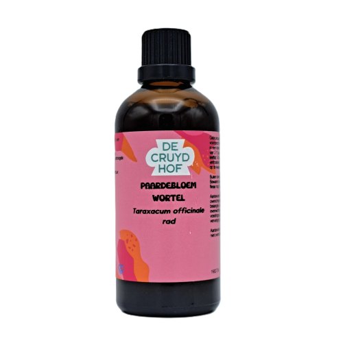 Paardebloemwortel -Taraxacum Officinale rad Tinctuur De Cruydhof 100 ml