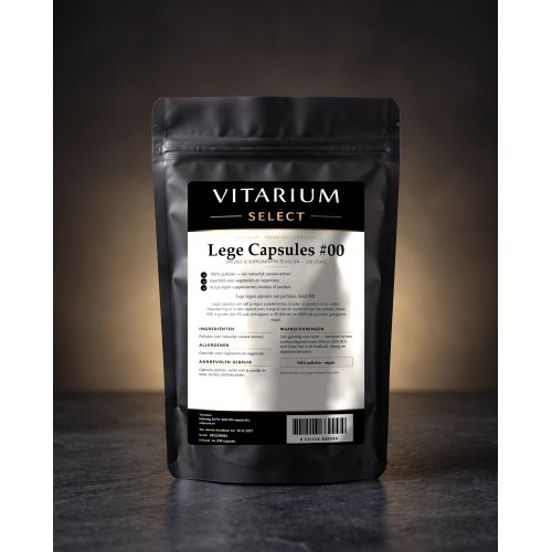 250 Stücke Vitarium Select Pullulan Lege Capsules #00