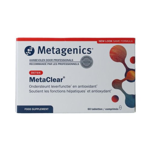 60 tabletten Metagenics MetaClear
