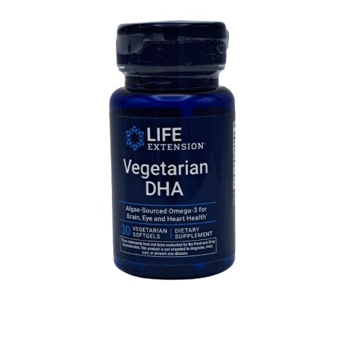 30 softgels Life Extension Vegetarian Sourced DHA