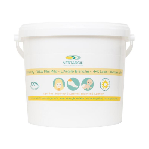 2500 gram Vertargil Witte Klei Mild Superfijn