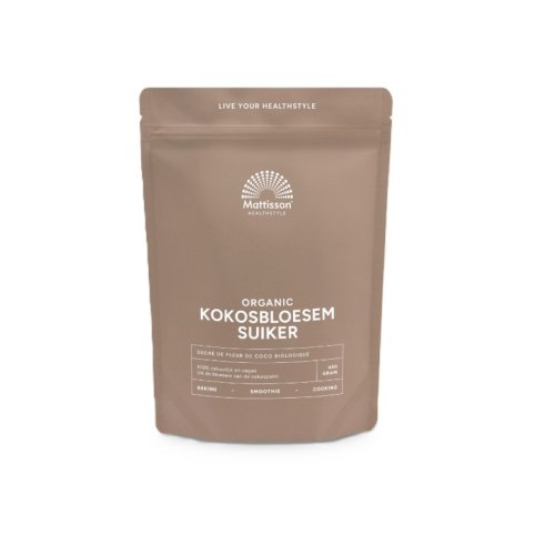 450 gram Mattisson Kokosbloesem Suiker Biologisch