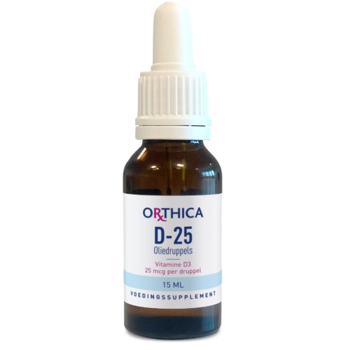 Orthica D-25 Oliedruppels 15 ml