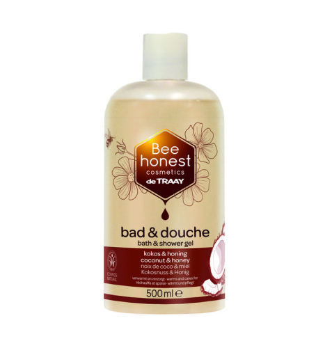 500 ml Bee Honest Bad & Douche Kokosnoot