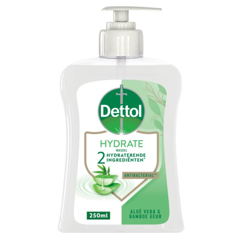 250 ml Dettol Wasgel Soft on Skin Hydraterend met Aloë Vera en Melkproteïne