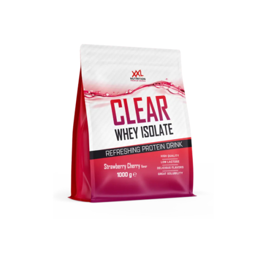 1000 gram XXL Nutrition Clear Whey Isolate Aardbei Kers