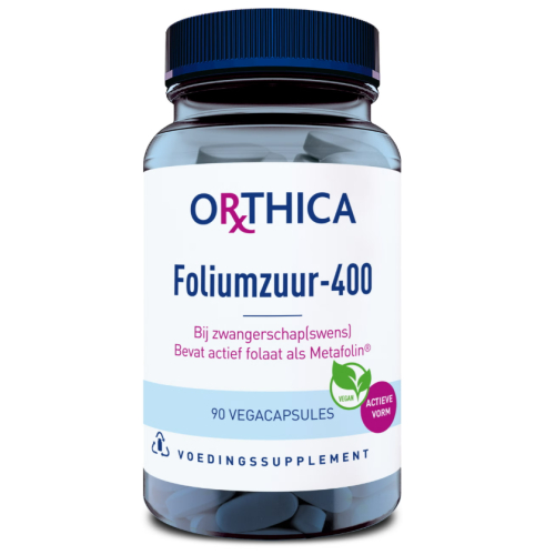 90 vegacaps Orthica Foliumzuur-400