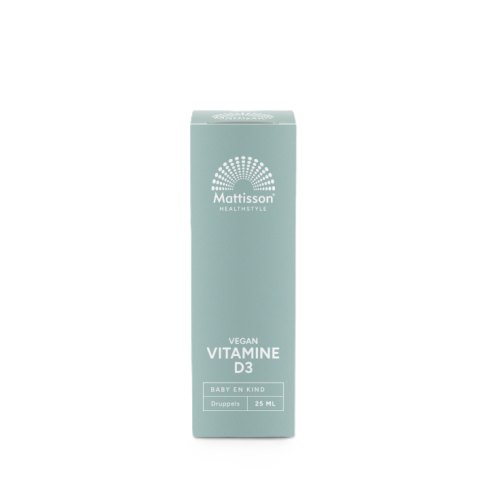 Mattisson Vitamine D3 Baby & Kind Vegan 25 Ml