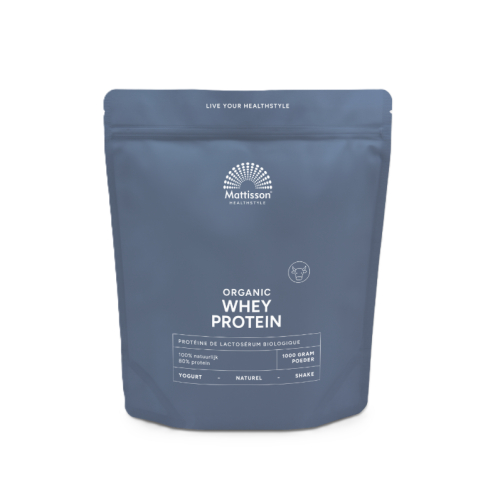 Mattisson Whey Protein Naturel Biologisch 1000 gram