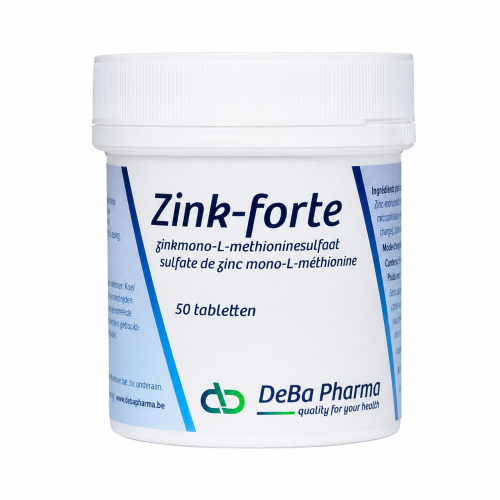 50 tabletten DeBa Pharma Zink-Forte Zinkmono-L-Methioninesulfaat