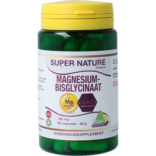 60 capsules SNP Magnesium-Bisglycinaat 140 mg