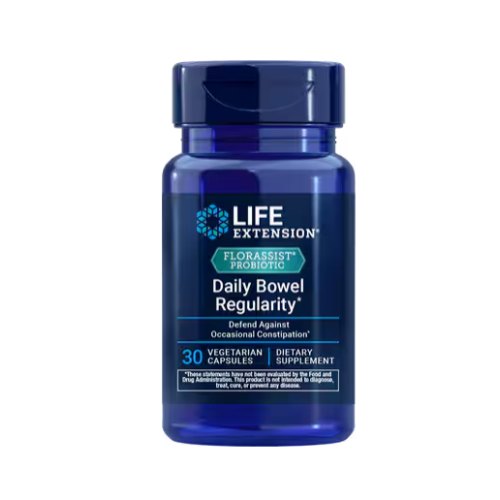 30 capsules Life Extension Florassist Daily Bowel Regularity