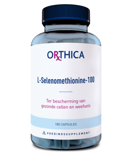 180 capsules Orthica L-Selenomethionine-100