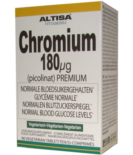 90 tabletten Altisa Chromium 180 mcg