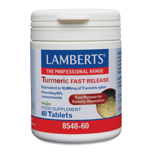 60 tabletten Lamberts Turmeric Fast Release