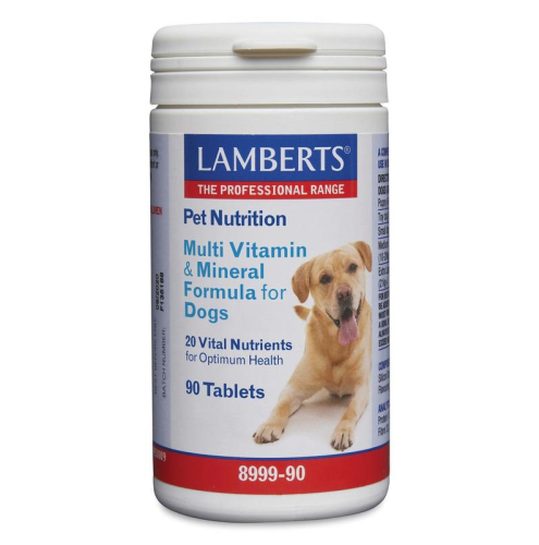 90 tabletten Lamberts Pet Nutrition Multi Vitamin & Mineral Formula for Dogs