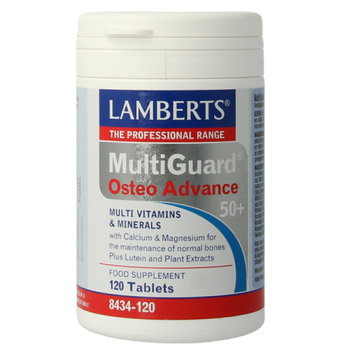 120 tabletten Lamberts Multi-Guard Osteo Advance 50+