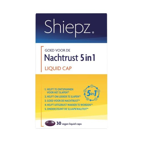 30 capsules Shiepz Nachtrust 5-in-1