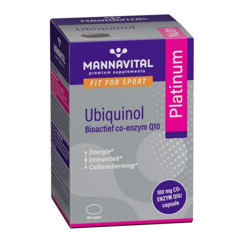 Mannavital Ubiquinol Platinum 60 Kapseln