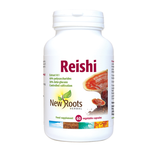 60 capsules New Roots Herbal Reishi