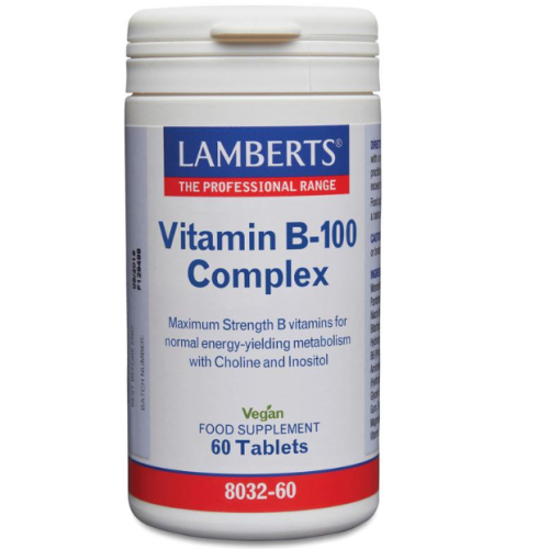60 tabletten Lamberts Vitamin B100 Complex