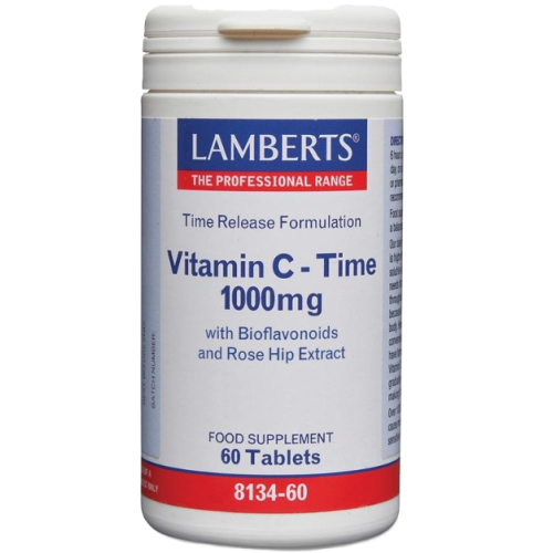 60 tabletten Lamberts Vitamin C 1000 mg Time Release with Bioflavonoids