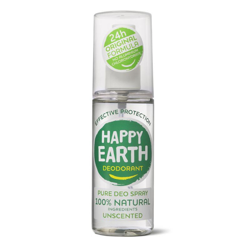 100 ml Happy Earth Pure Deo Spray Unscented