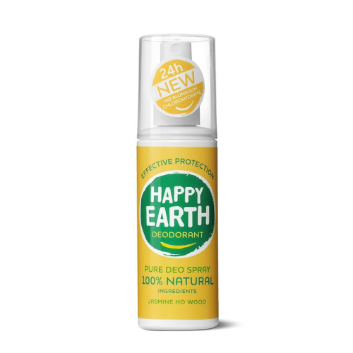 100 ml Happy Earth Pure Deo Spray Jasmine Ho Wood