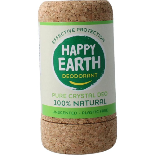 90 gram Happy Earth Pure Crystal Deo Unscented
