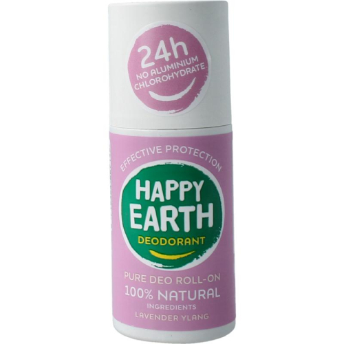 75 ml Happy Earth Pure Deo Roll-On Lavender Ylang